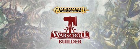 aos warscroll builder|Lordbaconbane/aoswarscrollcreator: Warscroll creator for AoS。